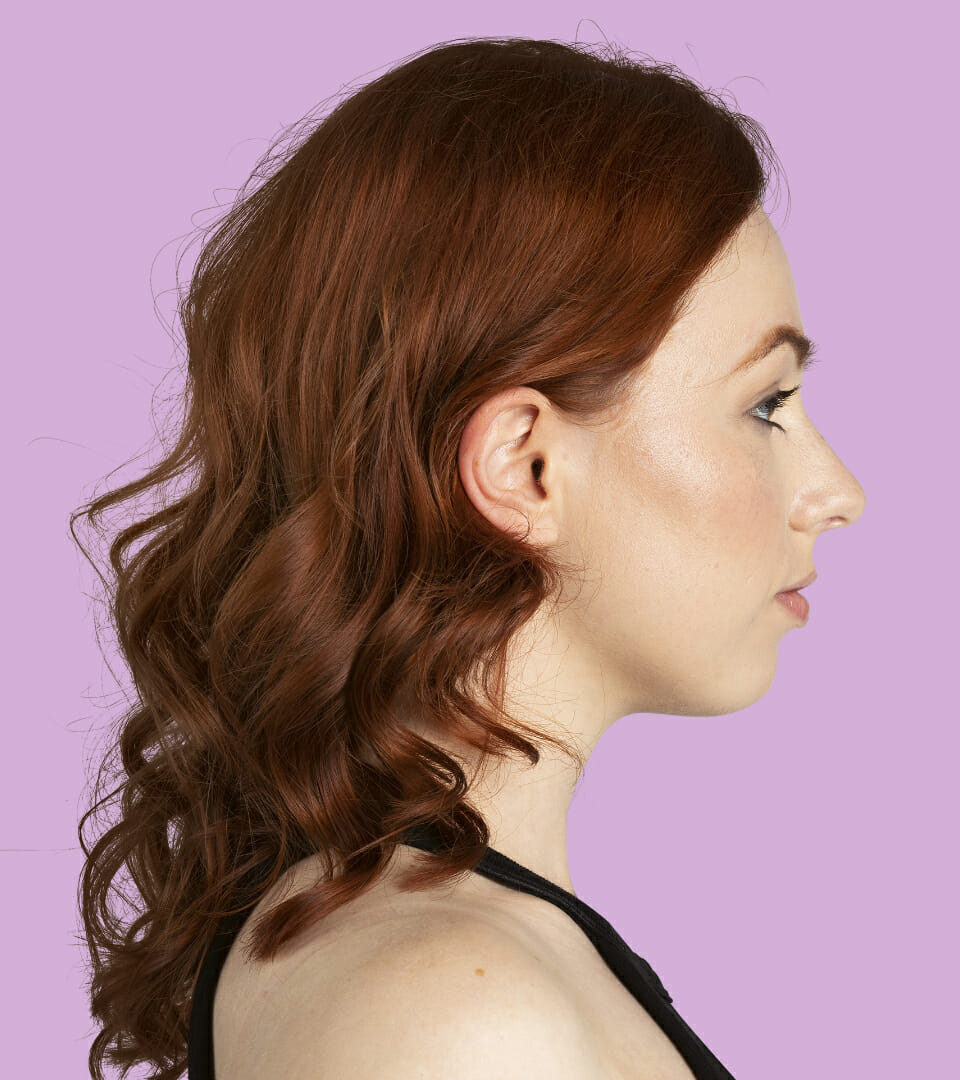 LSP software team portrait on IMS Pro's lavender brand color